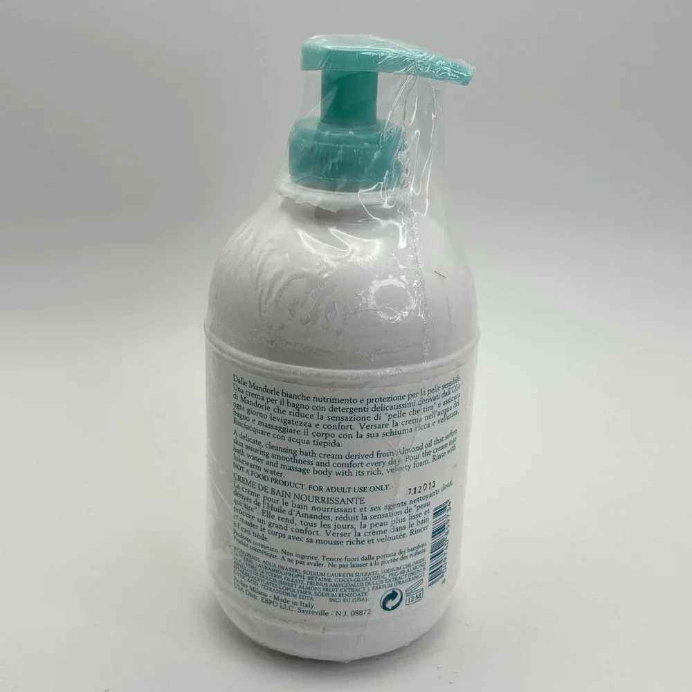 Perlier White‎ Almond Bath & Shower Cream 16.9 fl oz - New Sealed W/Pump